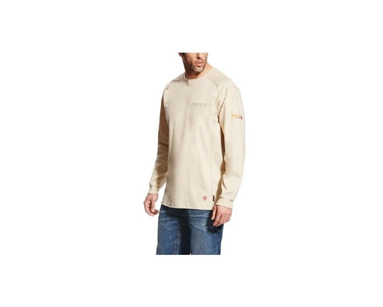 T-SHIRT, FR MEN'S AIR CREW LONG SLEEVE, ARIAT