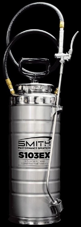 SPRAYER 3.5 GAL STAINLESS EXTREME VITON SEALS SMITH S103EX
