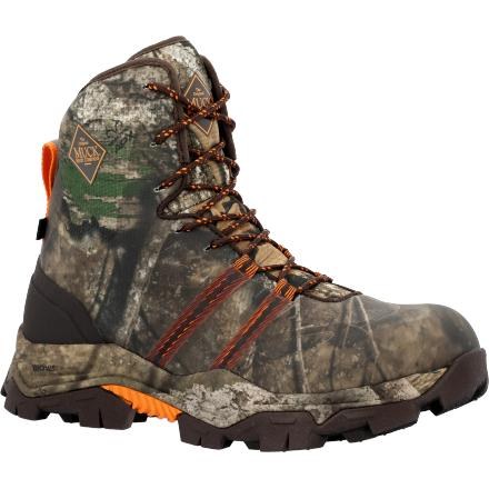 BOOT, MENS ALPHA PURSUIT ANKLE LACE UP, CAMO, MUCK