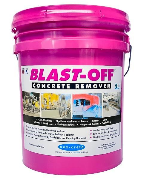 CONCRETE REMOVER 5 GALLON-BUILD UP AND SLPATTER REMOVER-USE WITH FOAMER