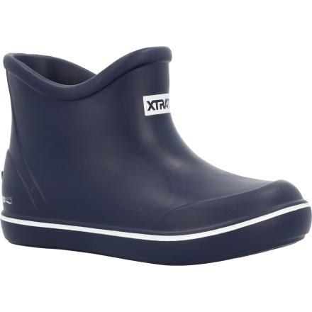 BOOT, TUFS LITTLE KIDS ANKLE DECK BOOT, NAVY, XTRATUF