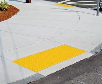ADA CAST IN PLACE REPLACEABLE MAT 2' x 5'