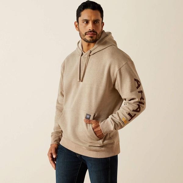 SWEATSHIRT, REBAR GRAPHIC HOODIE, ARIAT