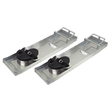 KNEELING BOARDS, PAIR, DELUXE HD STAINLESS 31"X 8"