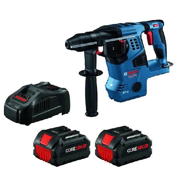 ROTARY HAMMER SDS+ 1-1/8" 2.6 FTLB CORE 18V VARIABLE SPEED PROFESSIONAL KIT w/2 8 AH BATTERY, CHARGER
