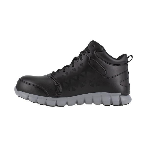 BOOT, WOMENS ATHLETIC MID-CUT 6" WATERPROOF COMP TOE, REEBOK