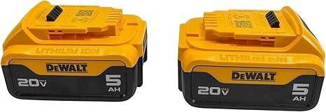 BATTERY, 2-PACK 20 VOLT XR5 LITHIUM MAX, 5AH