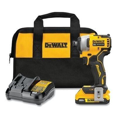 IMPACT DRIVER ATOMIC  20V KIT , 2 AH BATTERY and CHARGER