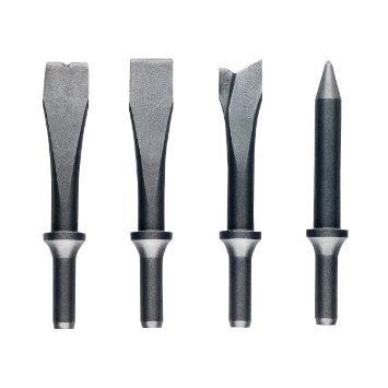 AIR HAMMER CHISEL SET, 4 PIECE SET, .401 SHANK