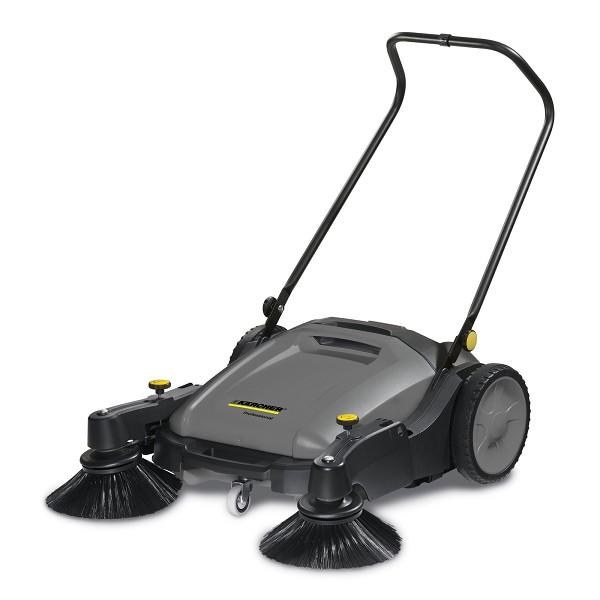 SWEEPER, DUAL HEAD-INERTIA  DRIVEN- SHOP FLOOR/OUTDOOR USE
