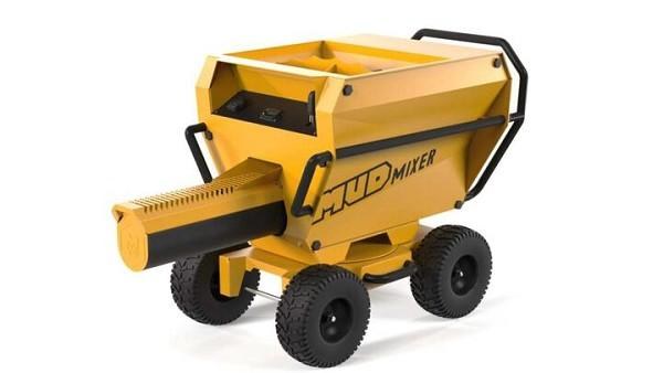 MIXER, MUD MIXER HEAVY DUTY STEEL MUD MIXER PRO 320LB CAPACITY