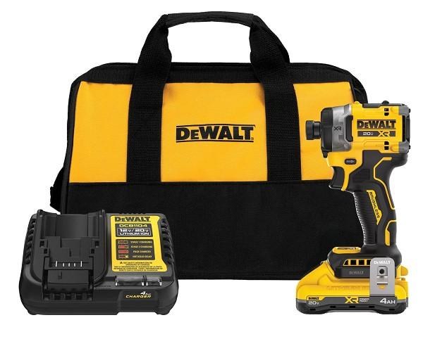 IMPACT DRIVER  MAX XR 20V  3 SPEED HIGH TORQUE 1/4" KIT  CHARGER AND ONE BATTERY