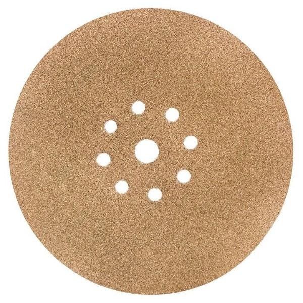 Sand Paper Drywall 9" 80 Grit White Velour Back Hook & Loop for Cordless Sanders Dewalt 5-Pack