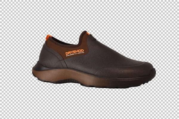 BOOT, EVALUSION MENS SHOE BROWN/DK BROWN, DRYSHOD