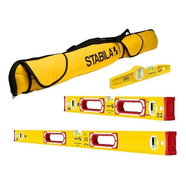 LEVEL SET CLASSIC  24", 48" and 10" TORPEDO 3 LEVELS AND CASE HANDHOLES
