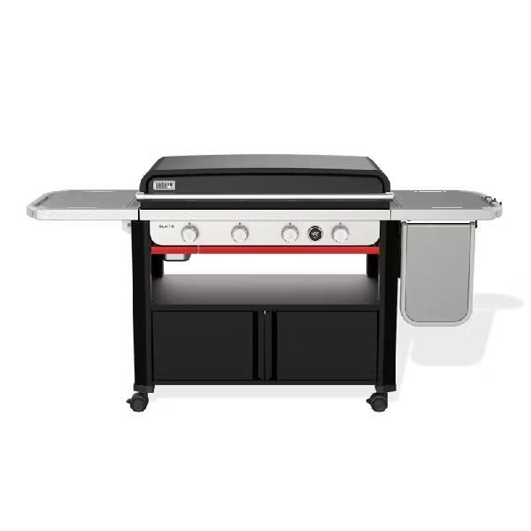 GRIDDLE 36" SLATE RUST-RESISTANT FLIP UP SIDE TABLE BLACK PROPANE LP GAS