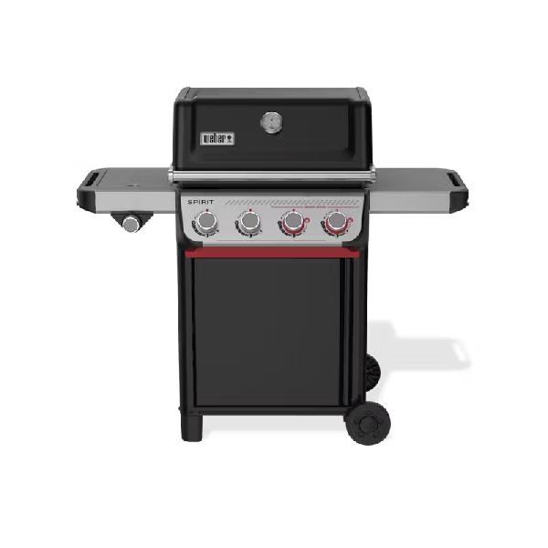 GRILL SPIRIT E-435 4 BURNER  BLACK PROPANE LP GAS WITH SIDE BURNER