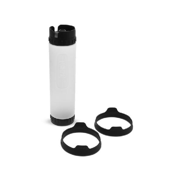GRIDDLE BREAKFAST SET SQUEEZE BOTTLE POLY, 2 SILICONE EGG RINGS  PRECISION