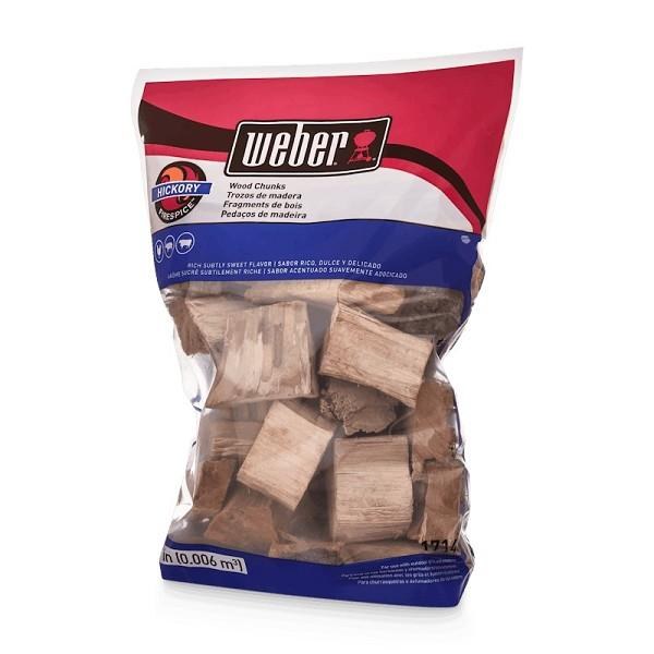 WOOD CHUNKS HICKORY