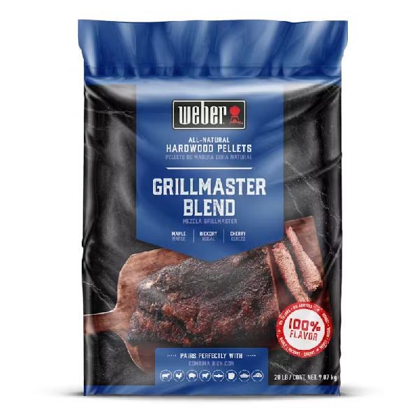 PELLETS GRILL MASTER BLEND ALL NATURAL HARDWOOD PELLETS 20#