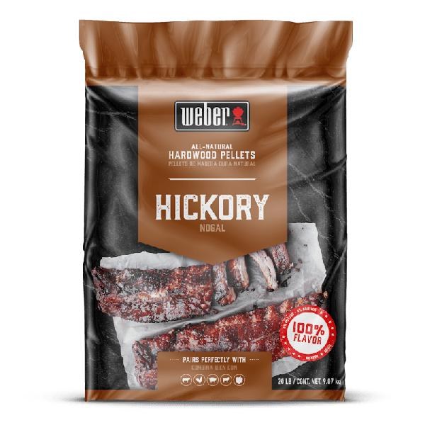 PELLETS GRILL HICKORY ALL NATURAL HARDWOOD PELLETS 20#
