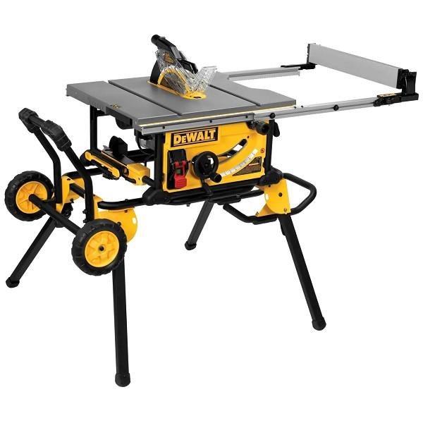 Saw Table Corded 10" (32-1/2" Rip Capacity) w/Rolling Stand Dewalt