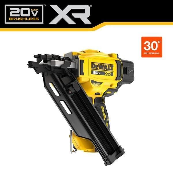 NAILER FRAMING 30 DEGREE PAPER TAPE 20V CORDLESS STICK NAILER 2"-3-1/2"