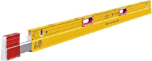 LEVEL, 6'-10' STABILA TYPE 106TM  MAGNETIC Extendable Plate Level -Length