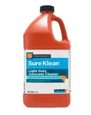CLEANER CONCRETE LIGHT DUTY SURE CLEAN  1 GALLON JUG