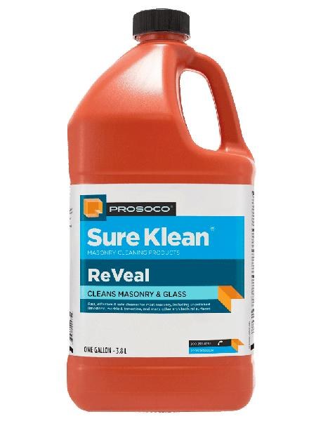 CLEANER REVEAL SURE KLEAN  SENSITIVE BRICK & STONE CLEANER- 1 GALLON JUG