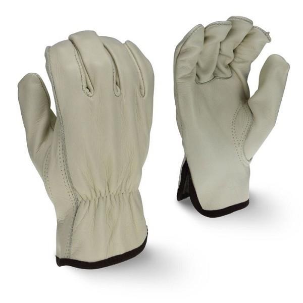 GLOVES, STANDARD GRAIN COWHIDE LEATHER DRIVER, RADIANS