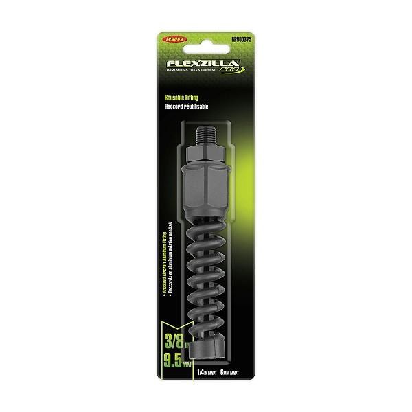 HOSE END 3/8" 9.5 MM MNPT FOR FLEXZILLA & FLEXZILLA PRO  REUSABLE REPLACEMENT REPAIR