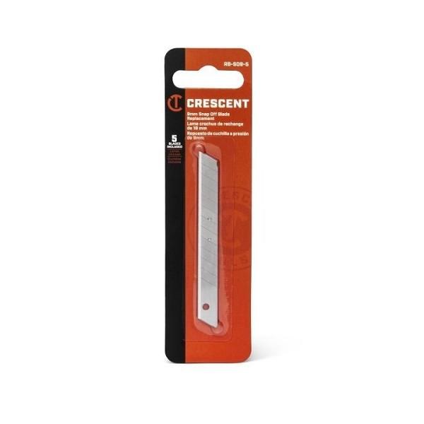 Blades 9mm Snap-Off Replacement 5-Pack