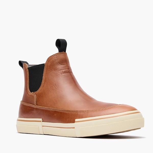 BOOT, 6" MENS LEATHER CHELSEA ANKLE DECK, XTRATUF