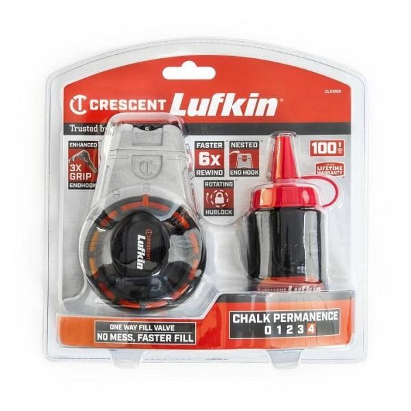 Chalk & Reel 100' Professional Aluminum w/3 oz Red Chalk