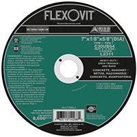 CUTOFF WHEEL, 7" X 1/8" X 5/8", REINFORCED