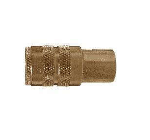 COUPLER, 1/4",  FEMALE, 1/4"NPT