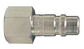 PLUG, 1/4", FEMALE, 3/8"NPT