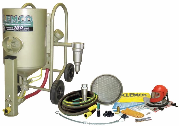 SANDBLASTER, 4 CU FT, SYSTEM, MODEL 2020, 2004 ALTRA RENTAL & SUPPLY