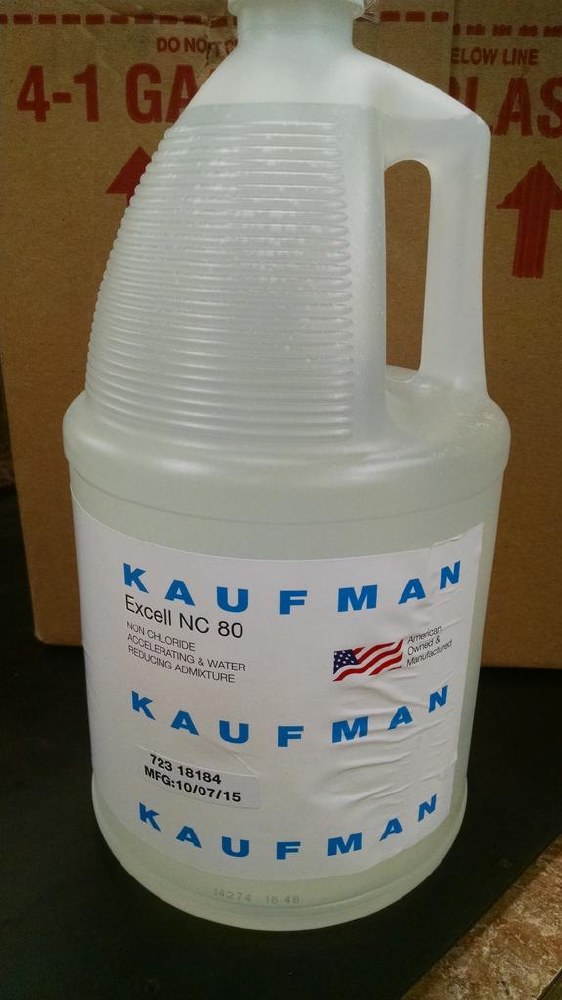 ANTIFREEZE, ACCELERATING, WATER REDUCING ADMIXTURE FOR CONCRETE AND