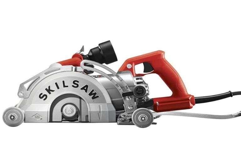 SAW, EARLY GREEN CONCRETE, ELECTRIC 7" GREEN CONCRETE, MEDUSAW