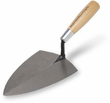 TROWEL, TILE SETTER'S, 7" X 4-3/8", WOOD HANDLE