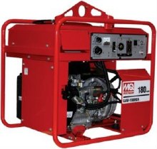 GENERATOR ARC WELDER 180 AMP  PORTABLE, GAS with LEADS