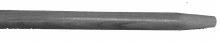 HANDLE, TAPERED, WOOD, 15/16" X 60 IN.