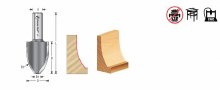 Additional picture of ROUTER BIT, COVE, VERTICAL RAISED PANEL, 2 FLUTE