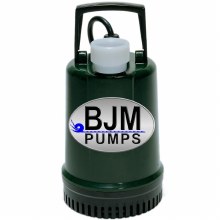 PUMP, SUBMERSIBLE, ELECTRIC, 3/4" GARDEN HOSE