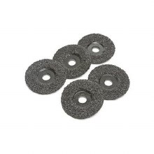 WHEEL 4-1/2" ZEC SILICON CARBIDE  16 GRIT" (PACKED 5 PER SLEEVE)