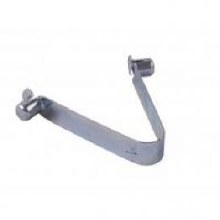 DOUBLE BUTTON CLIP FOR HANDLE, ALUMINUM