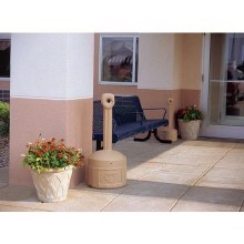 Additional picture of SMOKERS CEASE FIRE DISPOSAL CIGARETTE BUTT RECEPTACLE-BEIGE