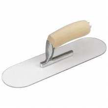 TROWEL, 16" X 4", ROUND END, PLASTIC